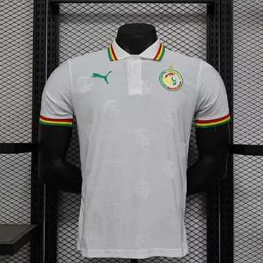 2024 Senegal White Kit Special Edition Player Version Soccer AAAAJersey