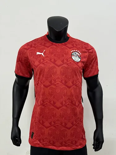 2025 Egypt Home Red Kit Player Version Soccer