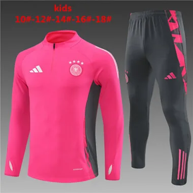 2024 Germany Kids Long Sleeve Training Suit Football Shirts(3)