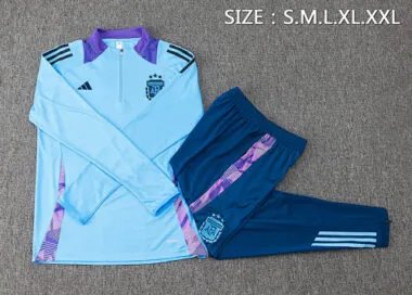 2024 Argentina Long Sleeve Training Suit Football Shirts
