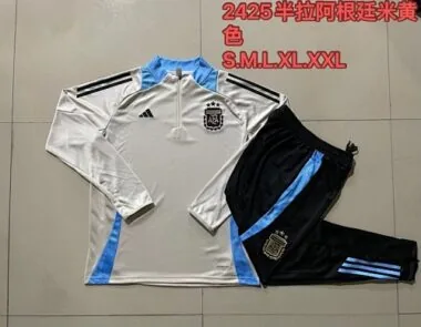 2024 Argentina Long Sleeve Training Suit Football Shirts(3)