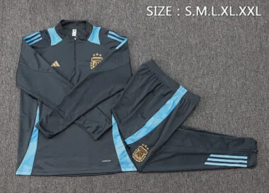 2024 Argentina Long Sleeve Training Suit Football Shirts(8)