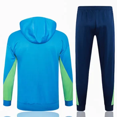 2024 Brazil Hoodie Long Sleeve Training Suit Football Shirts(1)