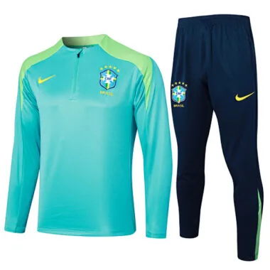 2024 Brazil Long Sleeve Training Suit Football Shirts(1)