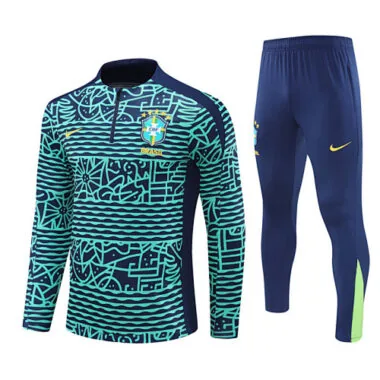 2024 Brazil Long Sleeve Training Suit Football Shirts(2)