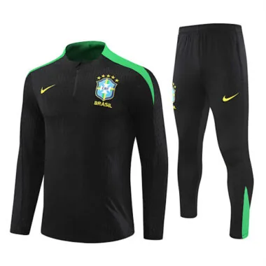 2024 Brazil Long Sleeve Training Suit Football Shirts(4)