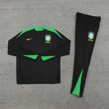 2024 Brazil Long Sleeve Training Suit Football Shirts(4)
