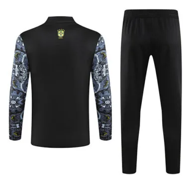 2024 Brazil Long Sleeve Training Suit Football Shirts(6)
