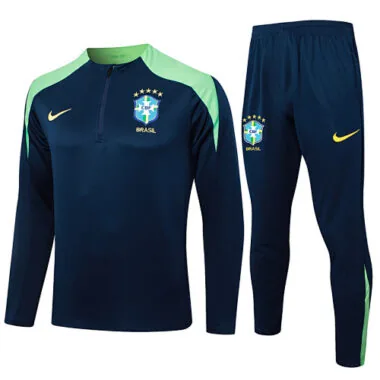 2024 Brazil Long Sleeve Training Suit Football Shirts(8)