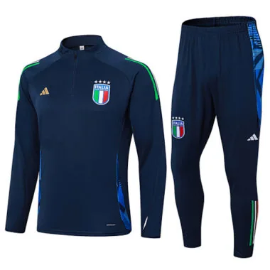 2024 Italy Long Sleeve Training Suit Football Shirts(1)