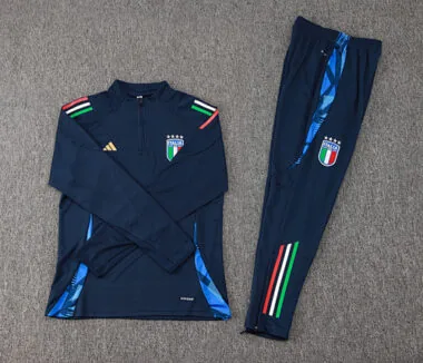 2024 Italy Long Sleeve Training Suit Football Shirts(1)