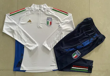 2024 Italy Long Sleeve Training Suit Football Shirts(3)