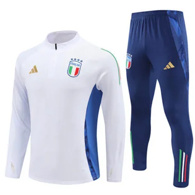 2024 Italy Long Sleeve Training Suit Football Shirts(5)