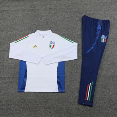 2024 Italy Long Sleeve Training Suit Football Shirts(5)
