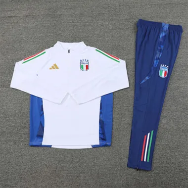 2024 Italy Long Sleeve Training Suit Football Shirts(9)