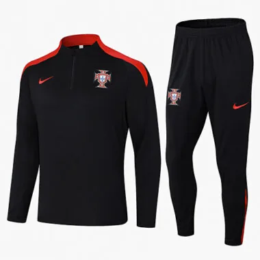 2024 Portugal Long Sleeve Training Suit Football Shirts(1)
