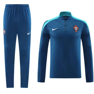 2024 Portugal Long Sleeve Training Suit Football Shirts(2)