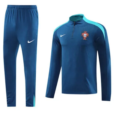 2024 Portugal Long Sleeve Training Suit Football Shirts(2)
