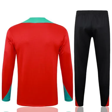 2024 Portugal Long Sleeve Training Suit Football Shirts(5)