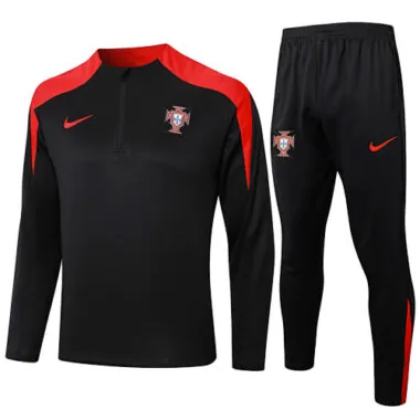 2024 Portugal Long Sleeve Training Suit Football Shirts(6)