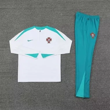 2024 Portugal Player Long Sleeve Training Suit Football Shirts(1)