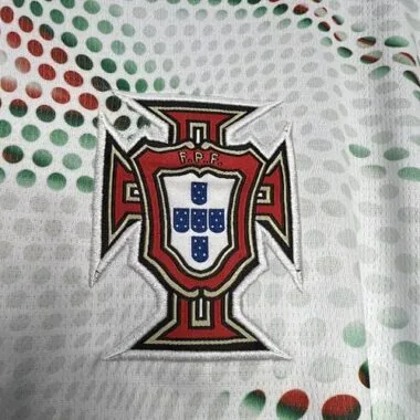 2025 Portugal Away White Kit Football