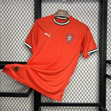 2025 Portugal Home Red Kit Football AAAAJersey