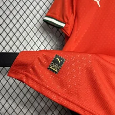 2025 Portugal Home Red Kit Football