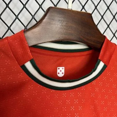 2025 Portugal Home Red Kit Football