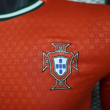 2025 Portugal Home Red Long sleeves Player Version Football AAAAJersey
