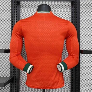 2025 Portugal Home Red Long sleeves Player Version Football AAAAJersey