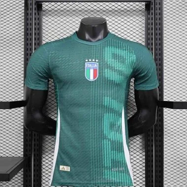 2024 Italy Green Training Kit Special Edition Player Version Football AAAAJersey