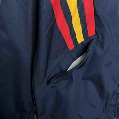 2024 Spain Long Sleeve Windbreaker Jacket Kit Football