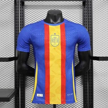 2024 Spain Training Player Version Football AAAAJersey
