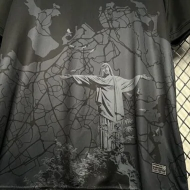 2024 Brazil Black Jesus Special Edition Kit Football