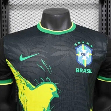 2024 Brazil Black Special Edition Kit Player Version Football