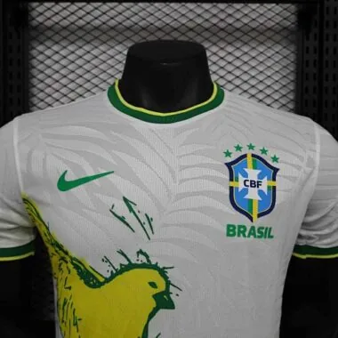 2024 Brazil White Special Edition Kit Player Version Football AAAAJersey