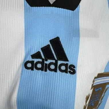 1998 Argentina Home Long Sleeves Football