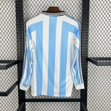 1998 Argentina Home Long Sleeves Football