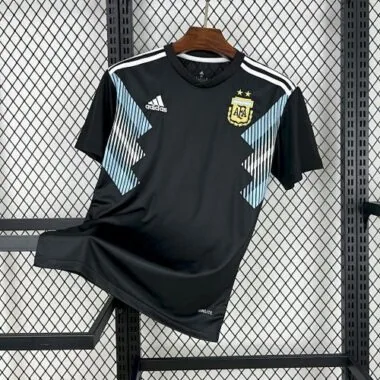2018 Argentina Away Retro Football AAAAJersey