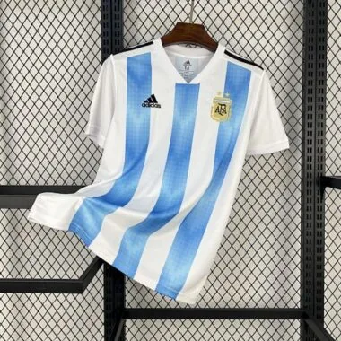 2018 Argentina Home Retro Football AAAAJersey