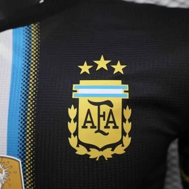 2024 Argentina Black Special Edition Player Version Football AAAAJersey