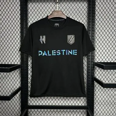 2024 Palestina Black Special Edition Kit Soccer Apparels Sport AAAAJersey Yupoo