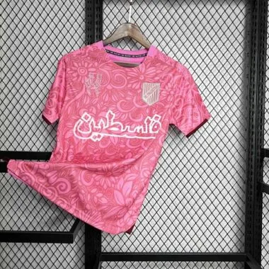 2024 Palestina Training Pink Kit Football Apparel