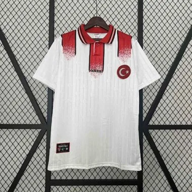 1996 Turkey Away Retro Kit Soccer Uniform AAAAJerseys Dropshipping Yupoo