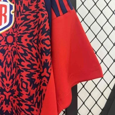 Equipación local de Costa Rica para la Copa América 2024