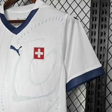 2024 Svizzera - Divisa da trasferta - Maglia UEFA Euro - Calcio