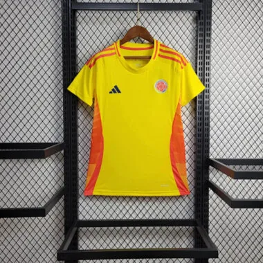2024 Colombia Home Women Kit Lady Shirt Football AAAAJersey Supplier