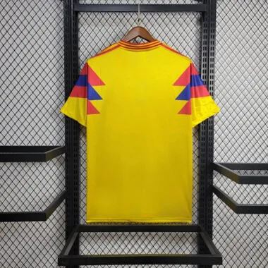 1990 Colombia Home Retro Kit Football