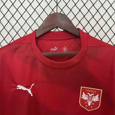 2024 Serbia Home Kit UEFA Euro Shirt Soccer Jerseys